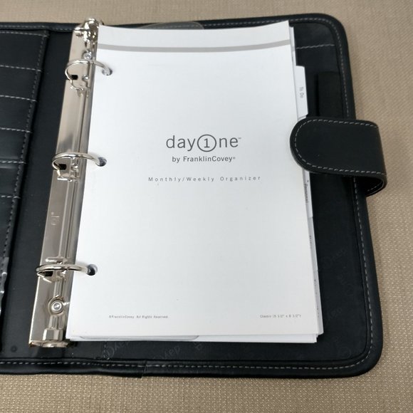 FRANKLIN COVEY DAY ONE Office Day One Planner Cover By Franklin
